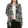 Jostar Women's Stretchy Print Mid Cut Jacket Long Sleeve Print-428BN-LRP1-W901