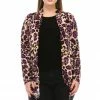Jackets Jostar Women's Stretchy Print Mid Cut Jacket Long Sleeve Print Plus, 428BN-LXP-W088