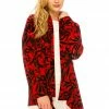 Jostar Women's Stretchy Print Mid Cut Jacket Long Sleeve Print Plus, 428BN-LXP-W173