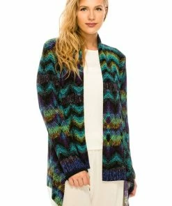 Jostar Women's Stretchy Print Mid Cut Jacket Long Sleeve Print Plus, 428BN-LXP-W173
