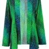 Jostar Women's Stretchy Print Mid Cut Jacket Long Sleeve Print Plus, 428BN-LXP-W182 Jackets