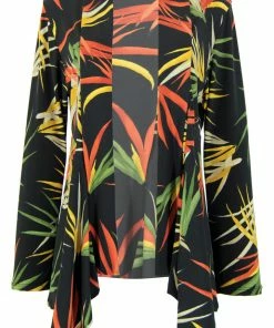 Jostar Women's Stretchy Print Mid Cut Jacket Long Sleeve Print Plus, 428BN-LXP-W679 Plus Size