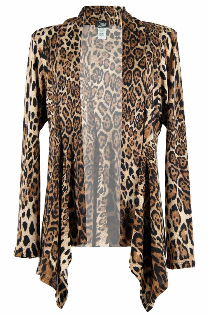Jackets Jostar Women's Stretchy Print Mid Cut Jacket Long Sleeve Print Plus, 428BN-LXP-W683