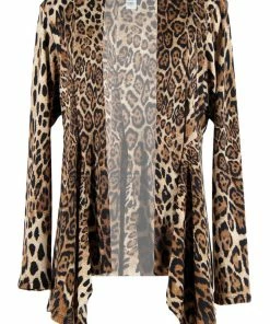 Jostar Women's Stretchy Print Mid Cut Jacket Long Sleeve Print Plus, 428BN-LXP-W757
