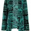 Jostar Women's Stretchy Print Mid Cut Jacket Long Sleeve Print Plus, 428BN-LXP-W901 Jackets