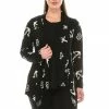 Jostar Women's Stretchy Print Mid Cut Jacket Long Sleeve Print Plus, 428BN-LXP-W981