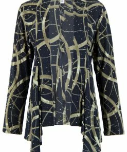 Jostar Jackets Glitter Mid Cut Jacket Long Sleeve Print Glitter-428GL-LRP1-G008