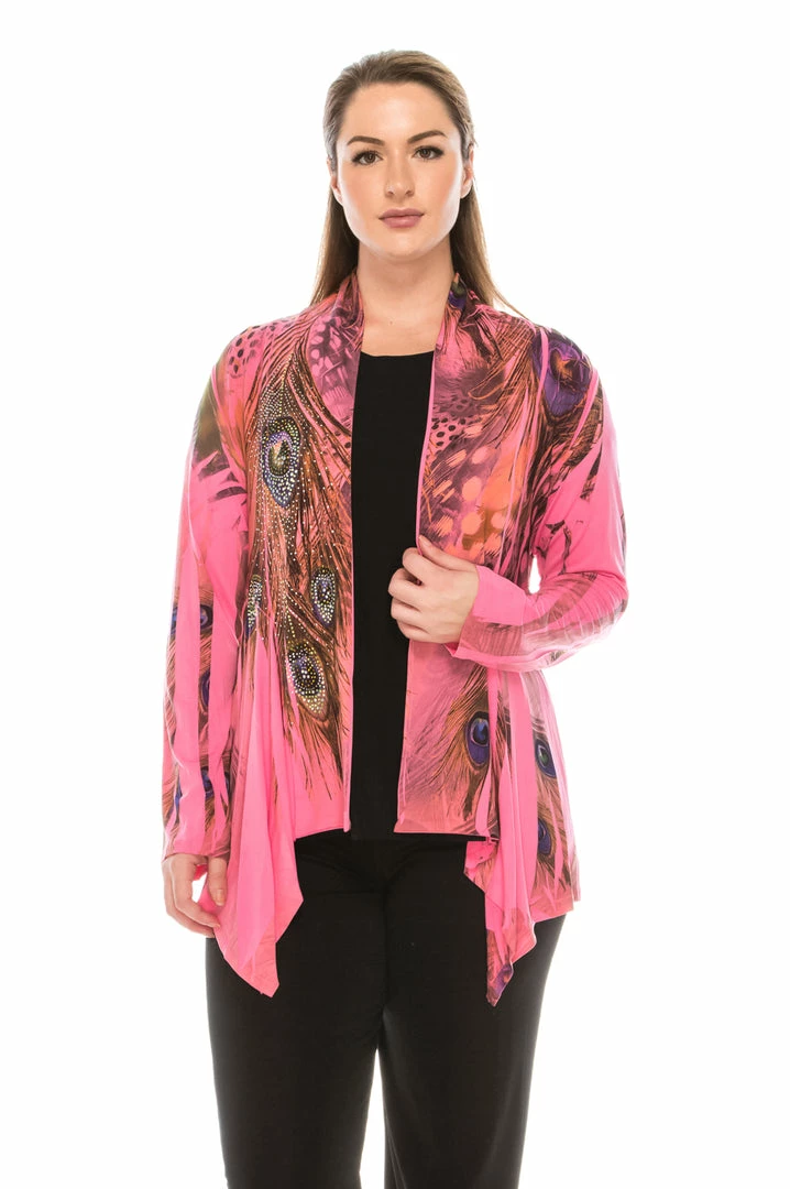 Jostar Mid-cut Jacket Long Sleeve Sublimation Rhinestones-428HT-LRU1-R-U052