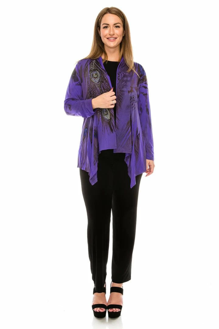 Jostar Mid-cut Jacket Long Sleeve Sublimation Rhinestones-428HT-LRU1-R-U052