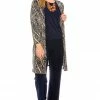 Jostar Bodre Duster Jacket Quarter Sleeve Print-471BR-QRP1-B-W210
