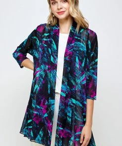 Jostar Women's MR Princess Jacket Print Quarter Sleeves-472MR-QXP1-W101 Jackets