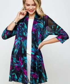 Jostar Women's MR Princess Jacket Print Quarter Sleeves-472MR-QXP1-W101 Jackets