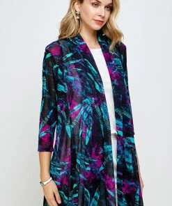 Jostar Women's MR Princess Jacket Print Quarter Sleeves-472MR-QXP1-W101 Jackets