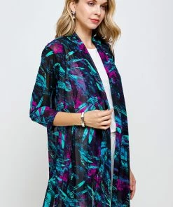 Jostar Women's MR Princess Jacket Print Quarter Sleeves-472MR-QXP1-W101 Jackets