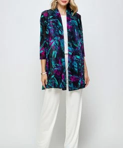 Jostar Women's MR Princess Jacket Print Quarter Sleeves-472MR-QXP1-W101 Jackets