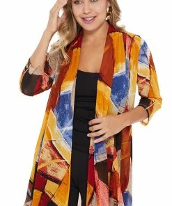 Jostar Women's MR Princess Jacket Print Quarter Sleeves-472MR-QXP1-W232 Jackets