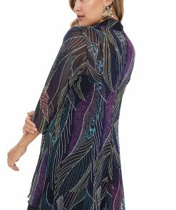 Plus Size Jostar Women's MR Princess Jacket Print Quarter Sleeves-472MR-QXP1-W234