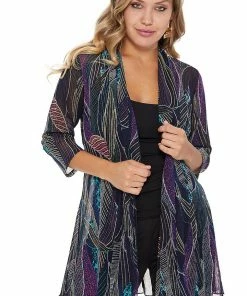 Jostar Women's MR Princess Jacket Print Quarter Sleeves-472MR-QRP1-W234