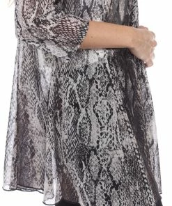 Plus Size Jostar Women's MR Princess Jacket Print Quarter Sleeves-472MR-QXP1-W238