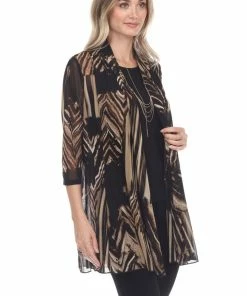 Jostar Women's MR Princess Jacket Print Quarter Sleeves-472MR-QXP1-W240 Jackets