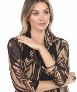 Jostar Women's MR Princess Jacket Print Quarter Sleeves-472MR-QXP1-W240 Jackets