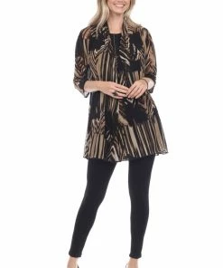 Jostar Women's MR Princess Jacket Print Quarter Sleeves-472MR-QXP1-W240 Jackets