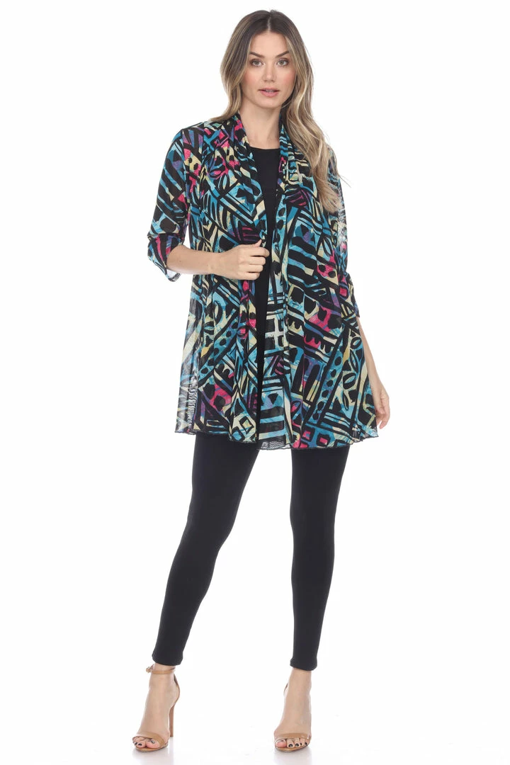 Jackets Jostar Women's MR Princess Jacket Print Quarter Sleeves-472MR-QRP1-W256