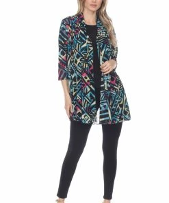 Jackets Jostar Women's MR Princess Jacket Print Quarter Sleeves-472MR-QRP1-W256
