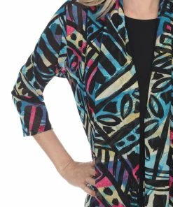 Jackets Jostar Women's MR Princess Jacket Print Quarter Sleeves-472MR-QRP1-W256