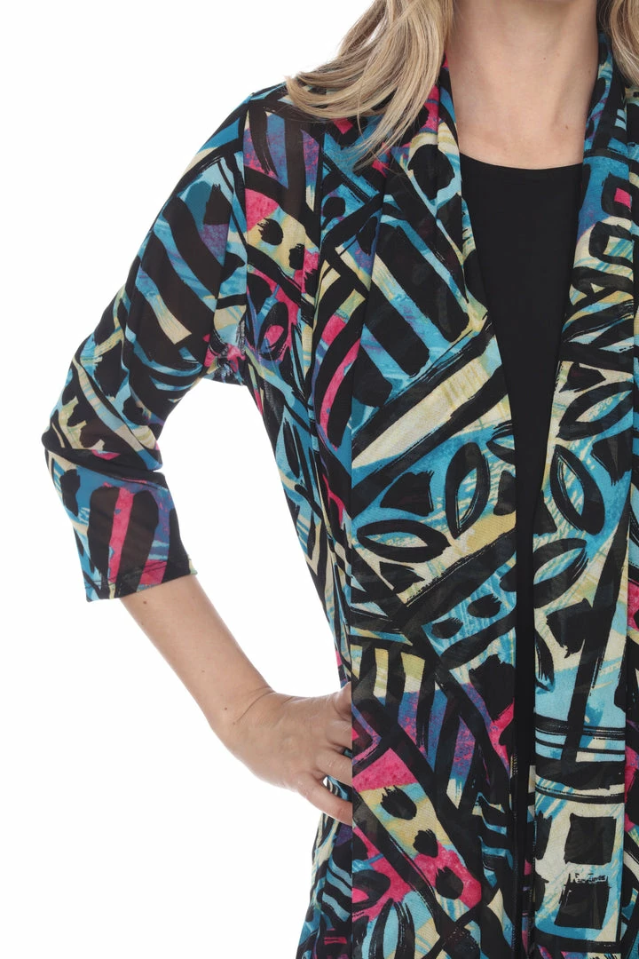 Jackets Jostar Women's MR Princess Jacket Print Quarter Sleeves-472MR-QRP1-W256