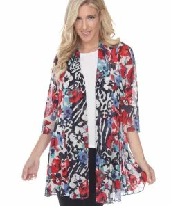 Jackets Jostar Women's MR Princess Jacket Print Quarter Sleeves, 472MR-QRP1-W266
