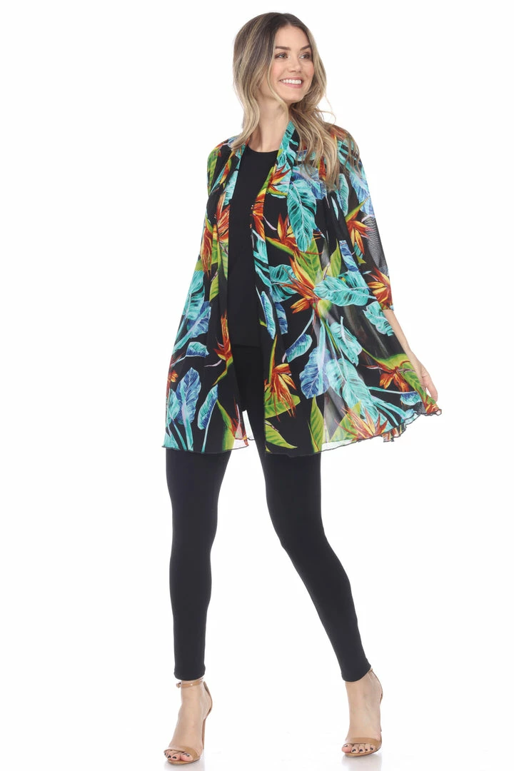 Jostar Women's MR Princess Jacket Print Quarter Sleeves-472MR-QRP1-W267 Jackets