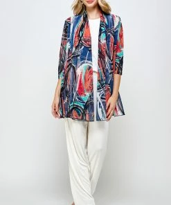 Jostar Online Jostar Women's MR Princess Jacket Print Quarter Sleeves, 472MR-QRP1-W279 Jackets