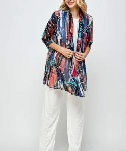 Jostar Women's MR Princess Jacket Print Quarter Sleeves-472MR-QXP1-W279