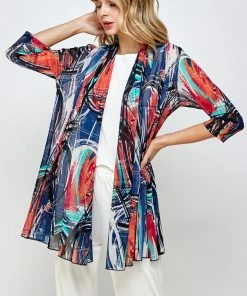 Jostar Online Jostar Women's MR Princess Jacket Print Quarter Sleeves, 472MR-QRP1-W279 Jackets