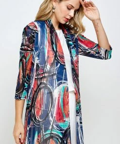 Jostar Women's MR Princess Jacket Print Quarter Sleeves-472MR-QXP1-W279