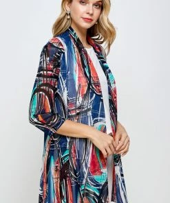 Jostar Online Jostar Women's MR Princess Jacket Print Quarter Sleeves, 472MR-QRP1-W279 Jackets