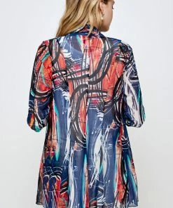 Jostar Women's MR Princess Jacket Print Quarter Sleeves-472MR-QXP1-W279