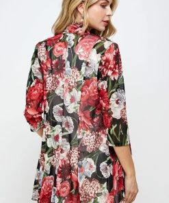 Jostar Online Jostar Women's MR Princess Jacket Print Quarter Sleeves-472MR-QRP1-W285