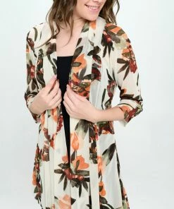 Jostar Women's MR Princess Jacket Print Quarter Sleeves, 472MR-QRP1-W346