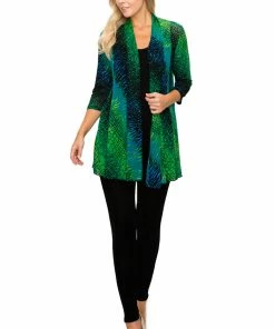 Jostar Women's SK Princess Jacket Print Quarter Sleeves-472SK-QRP1-W182