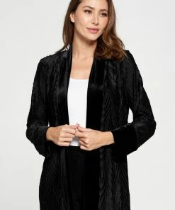 Jostar Online Jostar Women's VB Contrast Velvet Jacket-476VB-LRD1-C-B016