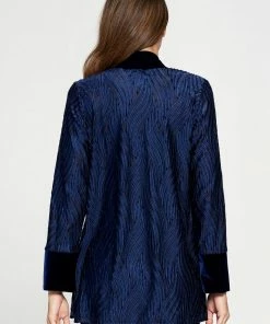 Jostar Online Jostar Women's VB Contrast Velvet Jacket-476VB-LRD1-C-B016