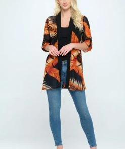 Jostar Mesh Romance Contrast Cardigan-479MR-QRP1-C-W340