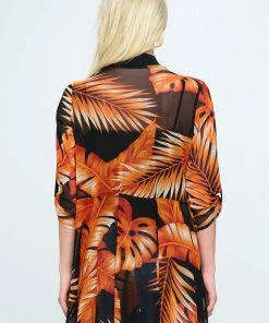 Jostar Mesh Romance Contrast Cardigan-479MR-QRP1-C-W340