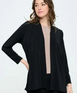 Jostar Online Jackets Moss Crepe Long Sleeve Cardigan (LS) - 480MC-LRS1