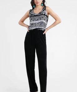 Jostar Women's Non Iron Elastic Waist Pants, 500AY-X Non Iron ( Acetate )