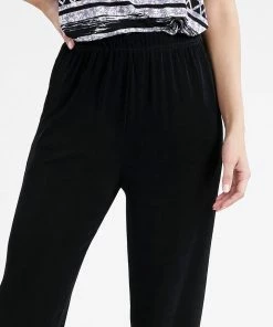 Jostar Women's Non Iron Elastic Waist Pants, 500AY-X Non Iron ( Acetate )