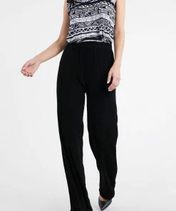 Jostar Women's Non Iron Elastic Waist Pants-500AY-ARS1 Non Iron ( Acetate )