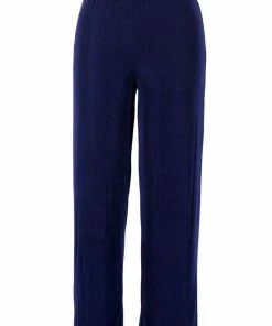 Jostar Women's Non Iron Elastic Waist Pants, 500AY-X Non Iron ( Acetate )